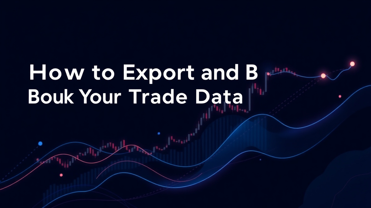 How to Export and Back Up Your Trade Data
